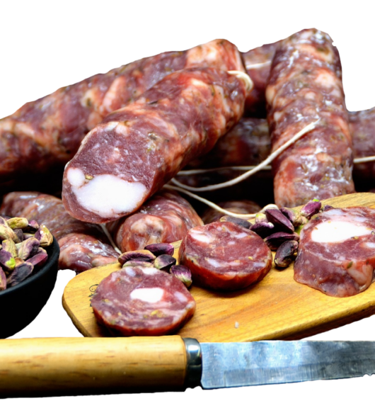 Salsiccia al Pistacchio Stagionata